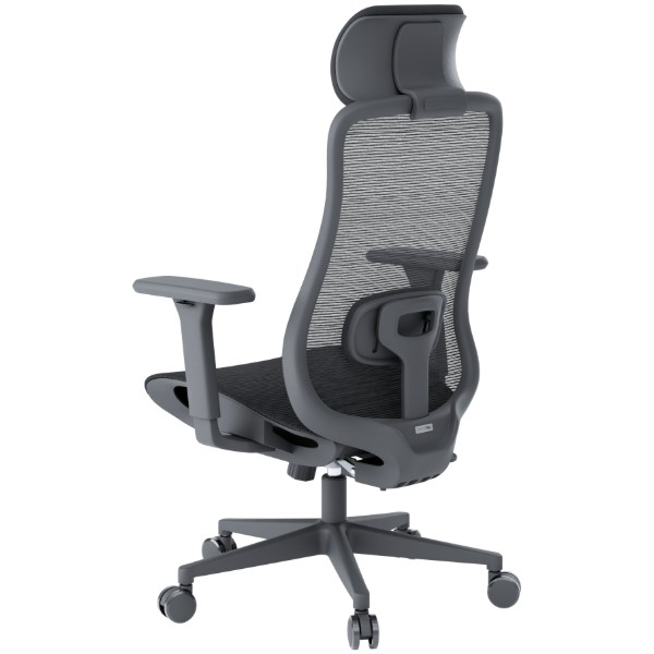 Фото - Крісло офісне OfficePro Wave (OC670-B-B-B) Black