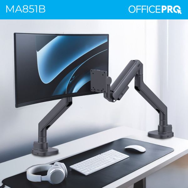 Фото - Крепление настольное OfficePro MA851B 24-57" 2-22 кг Black