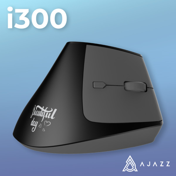 Фото - Миша бездротова ігрова Ajazz i300 Black (i300-B)