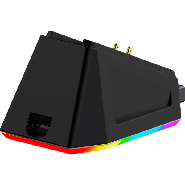 Фото - Мышь беспроводная игровая Ajazz AJ179P MC Charging Dock Wireless Black (AJ179P-MC-B)