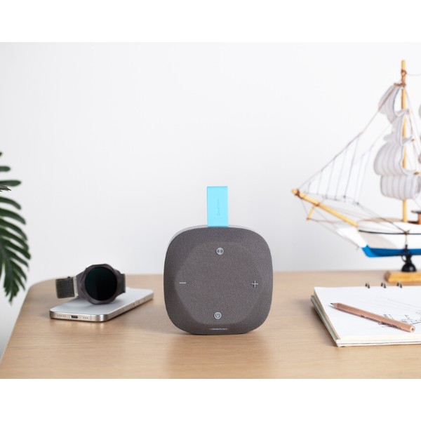 Фото - Портативна акустика Canyon HEXAGON 10 TWS 8W IPX5 Grey Blue (CNE-CBTSP10GB)