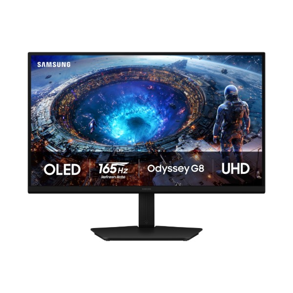 Фото - Монитор игровой Samsung Odyssey G8 (LS27HG800EFXUA)