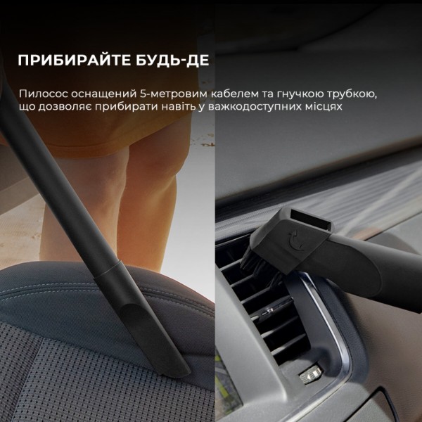 Фото - Пилосос миючий з контейнером Cecotec Conga Rockstar Wet & Dry Compact Garden Plus (A01 EU01 100012)