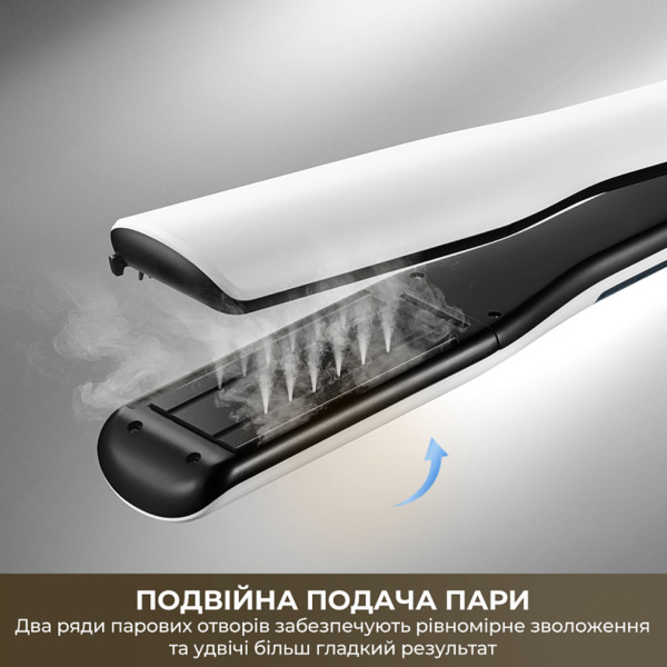 Фото - Паровой выравниватель волос Dreame AuraSteam Straight White AA01A (AA01A-WH)