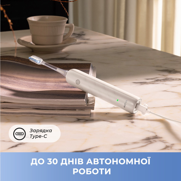 Фото - Зубна щітка електрична Mova Fresh Black (ATB13A-BK)