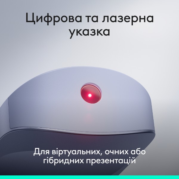 Фото - Презентер Logitech Spotlight 2 Light Lilac (910-007673)
