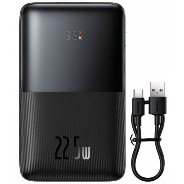 Фото - Батарея мобільна Baseus Bipow Pro 20000mAh 2xUSB+TypC 5A 22,5W USB to TypC (PPBD030001)