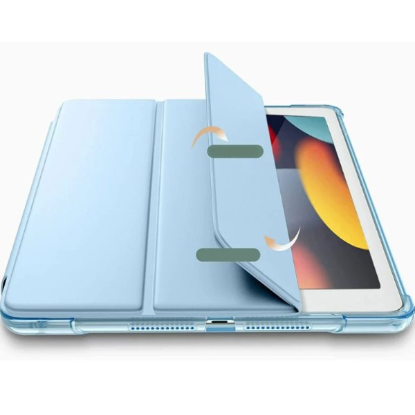 Фото - Чехол для планшета BeCover Tri Fold Hard for Apple iPad 10.2 2019/2020/2021 Light Blue (711126)