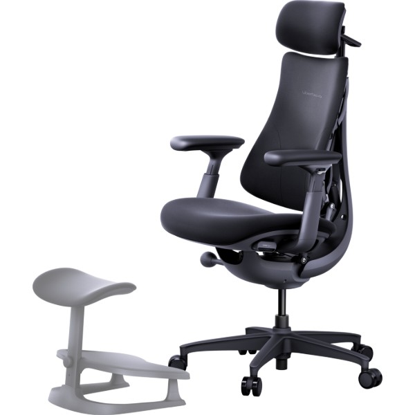 Фото - Крісло офісне LiberNovo Omni Midnight Black 48 см (CP-GW-0000015-00-01)