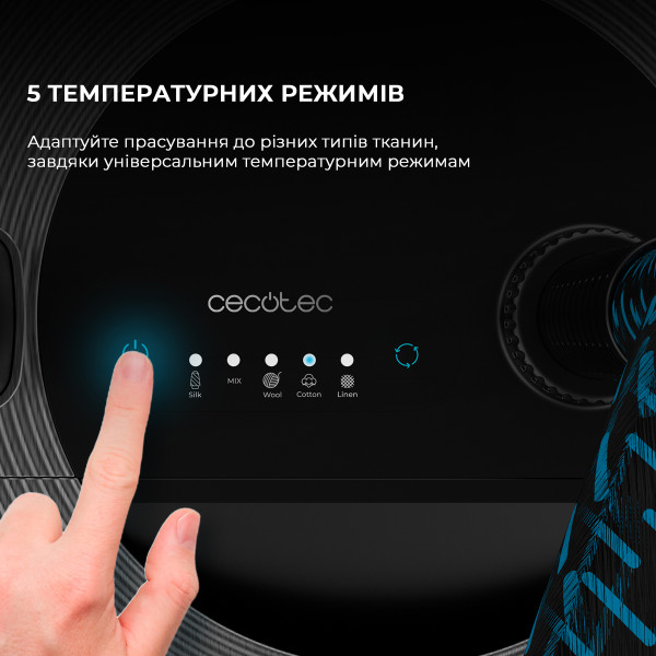 Фото - Вертикальний відпарювач ручний Cecotec IronHero 1800 Ultimate (CCTC-08509)