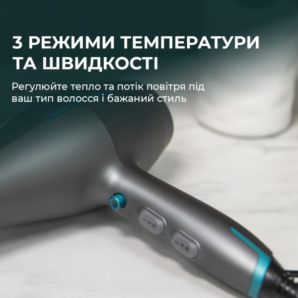 Фото - Фен Cecotec Bamba IoniCare 5300 Maxi Aura Black (CCTC-04203)