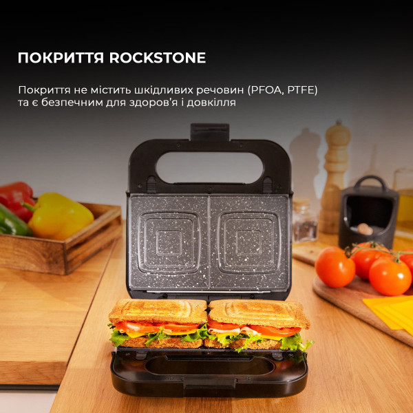 Фото - Бутербродниця Cecotec Rock&Toast 4in1 (CCTC-04309)