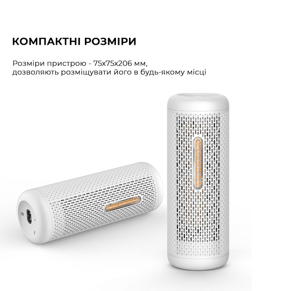 Фото - Осушувач повітря Deerma Mini Dehumidifier (CS50MW)
