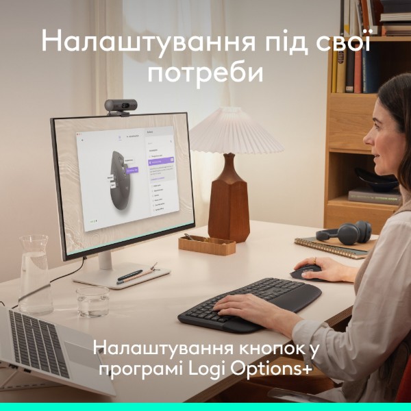 Фото - Миша бездротова Logitech Signature Comfort Plus M850L Graphite (910-007715)
