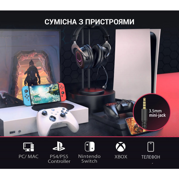 Фото - Гарнитура проводная игровая Fifine H3 Black