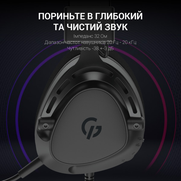 Фото - Гарнитура проводная игровая GamePro HS766