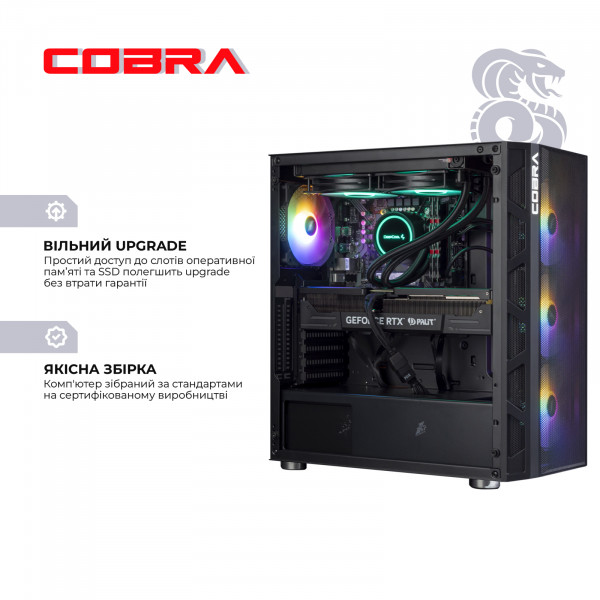 Фото - Системний блок Cobra Gaming (I17KF.32.S5.38.F3091)