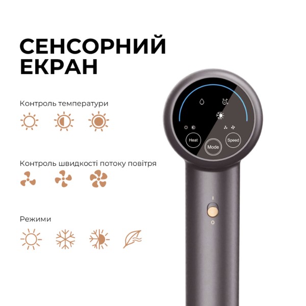 Фото - Фен JIMMY F8 Grey
