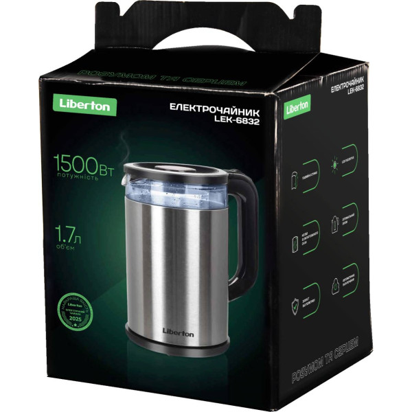 Фото - Електричний чайник Liberton LEK-6832