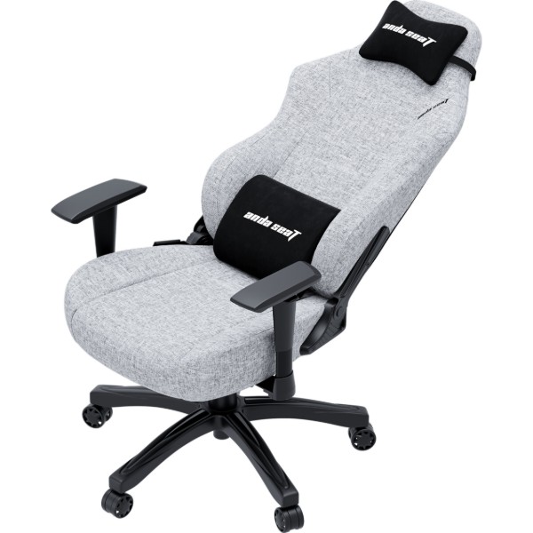 Фото - Крісло для геймерів Anda Seat Luna Size L Grey Fabric (AD18-44-G-F)
