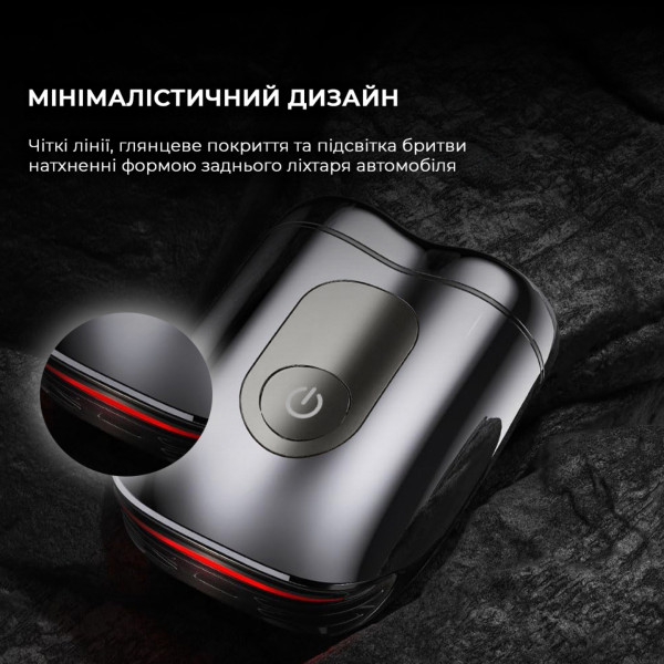 Фото - Бритва Metz SuperCar Shaver Silver (MZCP021-SL)