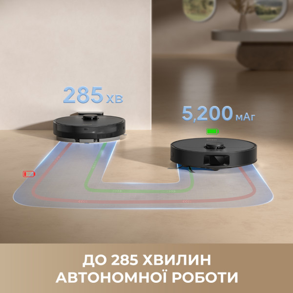 Фото - Робот-пылесос моющий Dreame D20 (RLD35GA-BL)