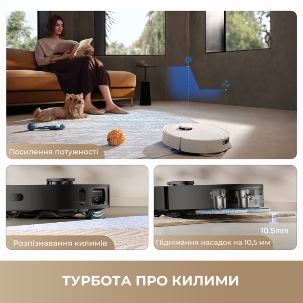 Фото - Робот-пылесос моющий Dreame Bot L40 Ultra CE Black (RLD52SE-Bl)