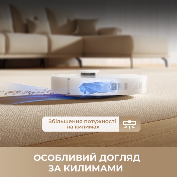 Фото - Робот-пылесос моющий Dreame Bot F10 White (RLF11SA)