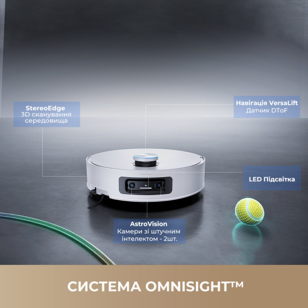 Фото - Пылесос робот моющий с базой Dreame Aqua 10 Ultra Track Complete Black (RLR81CE-1-BL)