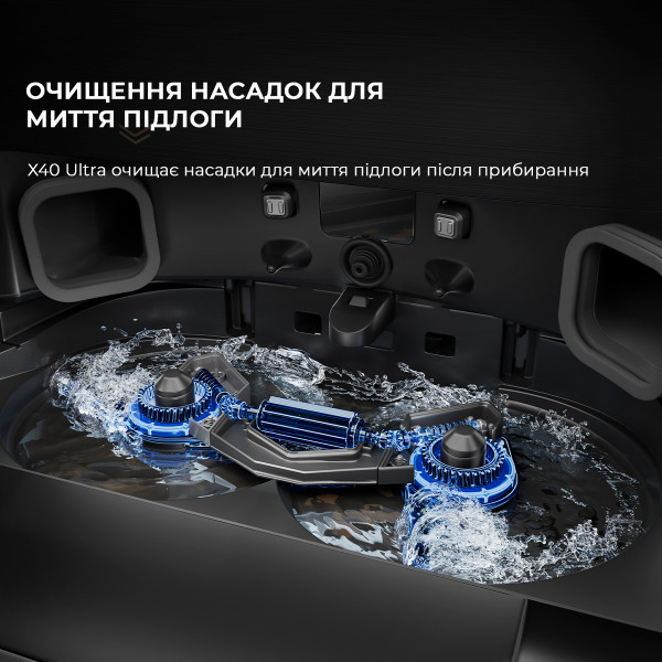 Фото - Робот-пылесос моющий Dreame Bot X40 Ultra Black (RLX63CE-Bl)