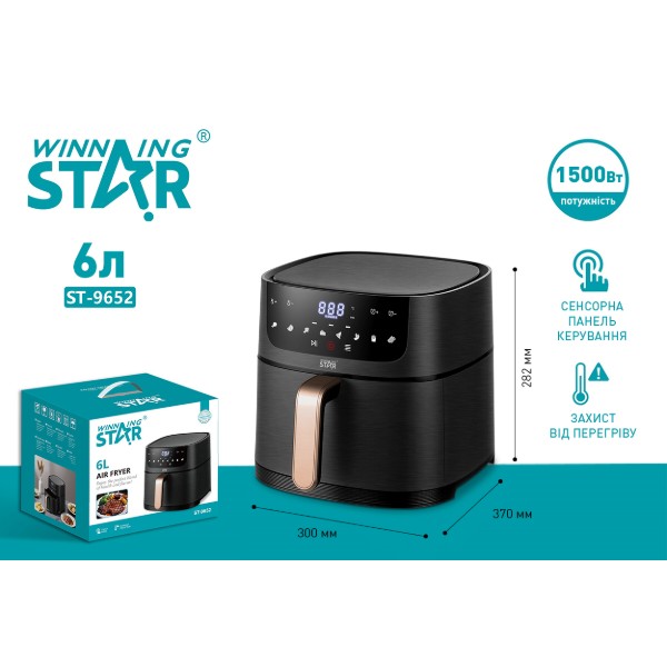 Фото - Мультипіч WinningStar WNNGS-ST-9652-BK