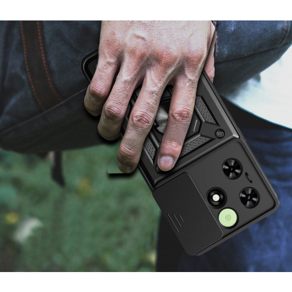 Фото - Чохол для смартфону BeCover Military for Tecno Spark Go 2024 (BG6) Black (710684)