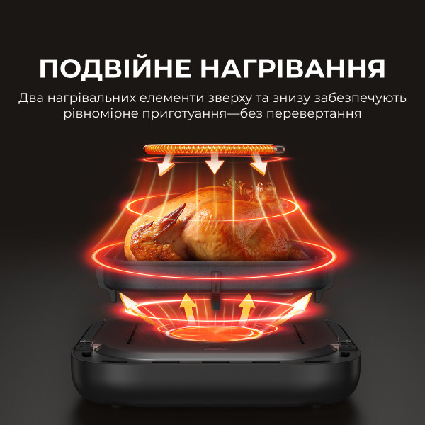 Фото - Мультипечь Mova FD10 Pro Black (VFF12A-BL)
