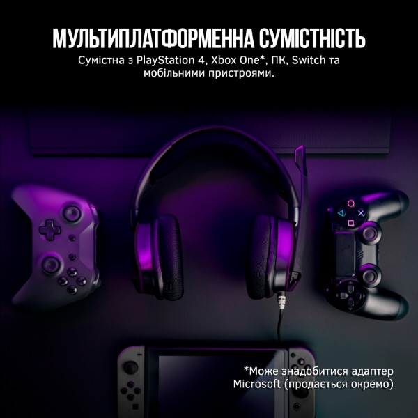 Фото - Гарнітура дротова ігрова Corsair Void RGB Elite (CA-9011203-EU)