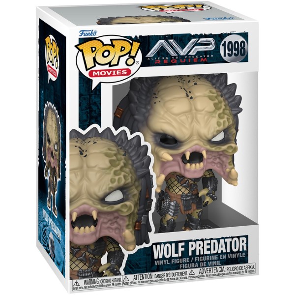 Фото - Колекційна фігурка FUNKO POP Movies: Predator S3 - Wolf Predator w/chase (889698902427)