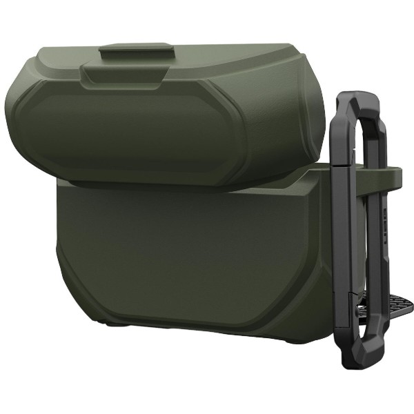 Фото - Чохол для навушників UAG for AirPods Pro Gen 3 2025 Olive Drab/Silver (104131117233)