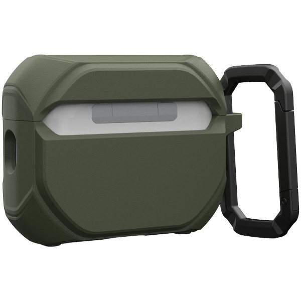 Фото - Чохол для навушників UAG for AirPods Pro Gen 3 2025 Olive Drab/Silver (104131117233)