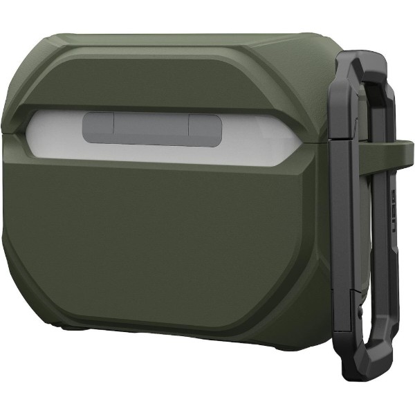 Фото - Чохол для навушників UAG for AirPods Pro Gen 3 2025 Olive Drab/Silver (104131117233)