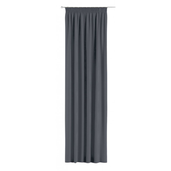 Фото - Портьєра Decorator Штора на тасьмі 200х275 темн.-сірий