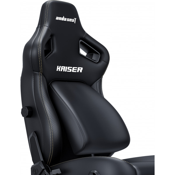 Фото - Крісло для геймерів Anda Seat Kaiser 4 Size L Black Premium PVC (AD12YDDC-L-20-B-PV/C)