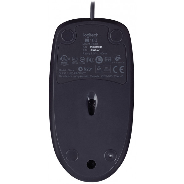 Фото - Миша дротова Logitech B100 (910-003357)