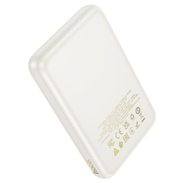 Фото - Батарея мобильная HOCO J141 Grace PD20W Magnetic 10000 mAh White (714985)