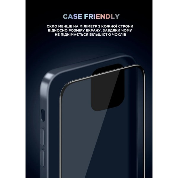 Фото - Защитное стекло для смартфона Armorstandart Supreme Plus Black Icon for Apple iPhone 18 Pro (ARM91941)