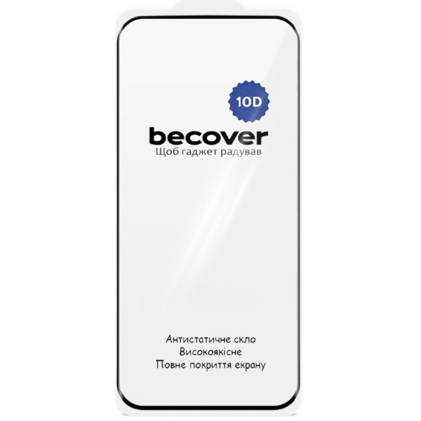 Фото - Защитное стекло для смартфона BeCover for Realme C100i 10D Black (716102)
