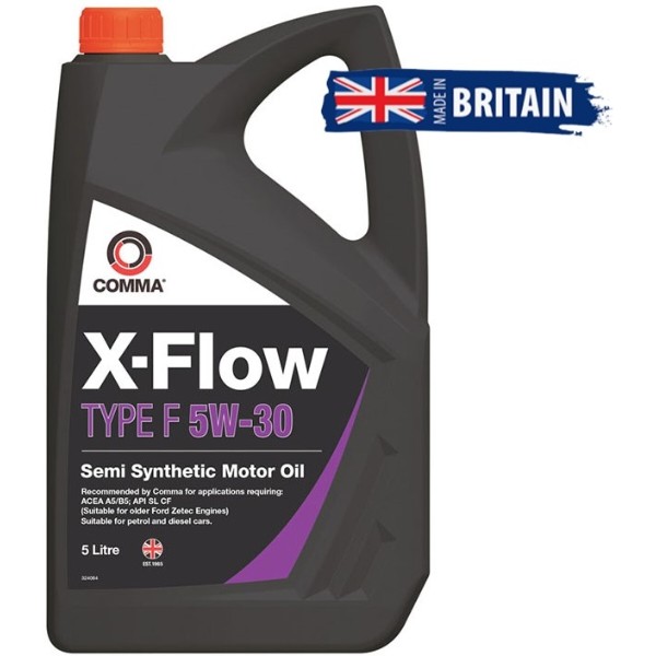 Фото - Олива для авто COMMA X-FLOW TYPE F 5W-30 5л (XFF5L)