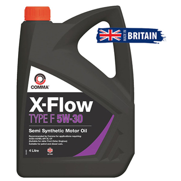 Фото - Масло для авто COMMA X-FLOW TYPE F 5W-30 4л (XFF4L) Фото - Масло для авто COMMA X-FLOW TYPE F 5W-30 4л (XFF4L)