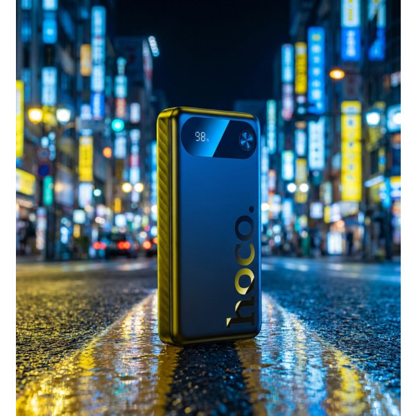Фото - Батарея мобильная HOCO J154 Victorious PD20W + QC22.5W 10000 mAh Black (714991)