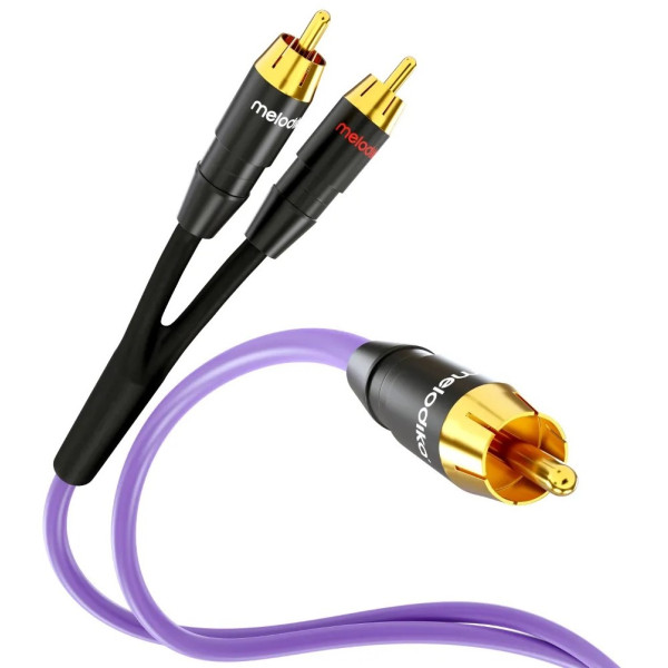 Фото - Кабель RCA Melodika RCA - 2xRCA lenght 3m (MDSWY30)