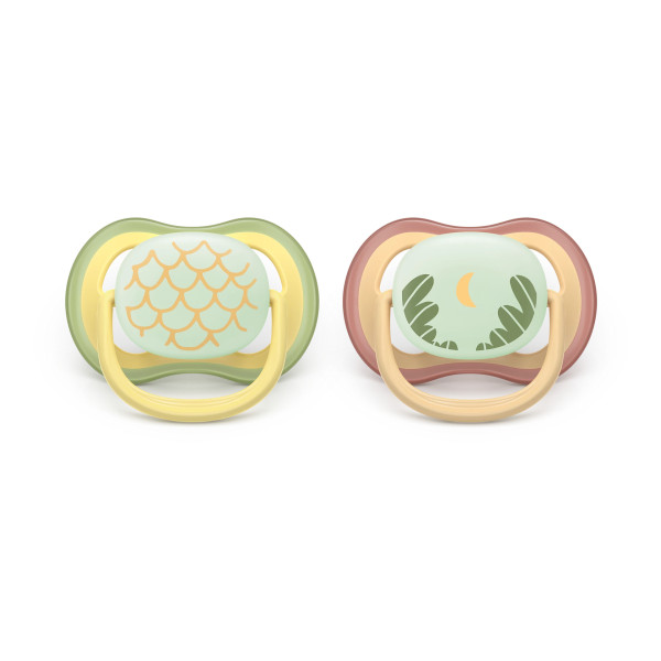 Фото - Ортодонтична пустушка Philips Avent Ultra Air Нічна, 0-6 міс. (SCF376/27)