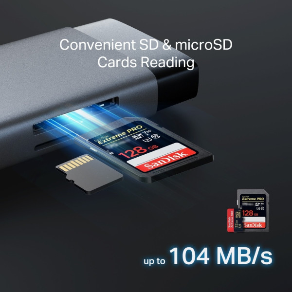 Фото - Хаб USB TP-Link UH9120C